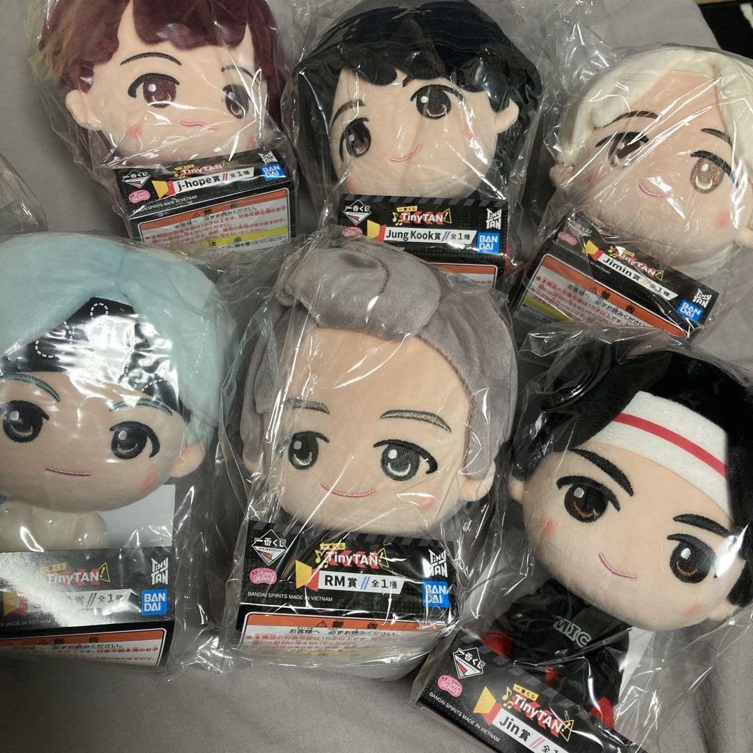 BTS TinyTAN 一番くじ mic drop ぬいぐるみ コンプリート Amazon.co.jp